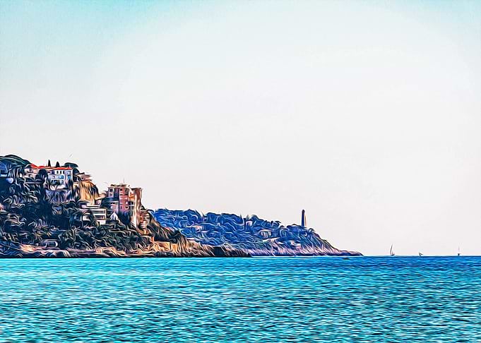 Seacoast of Nice