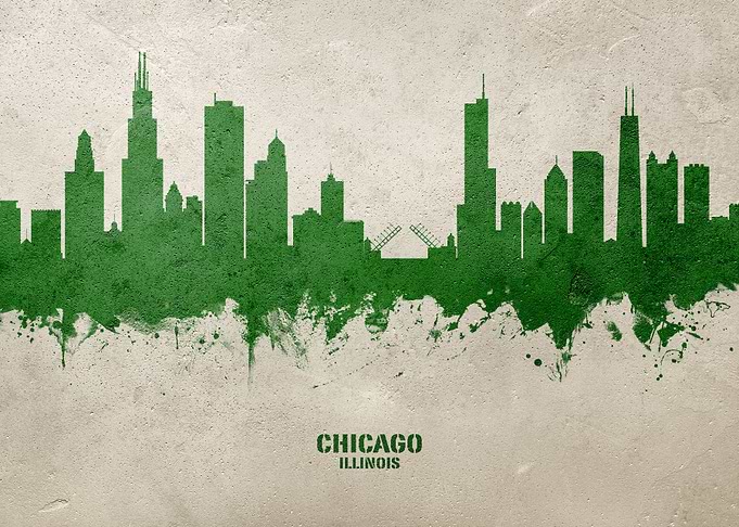 Chicago Skyline Illinois