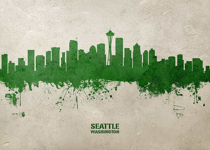Seattle Skyline Washington