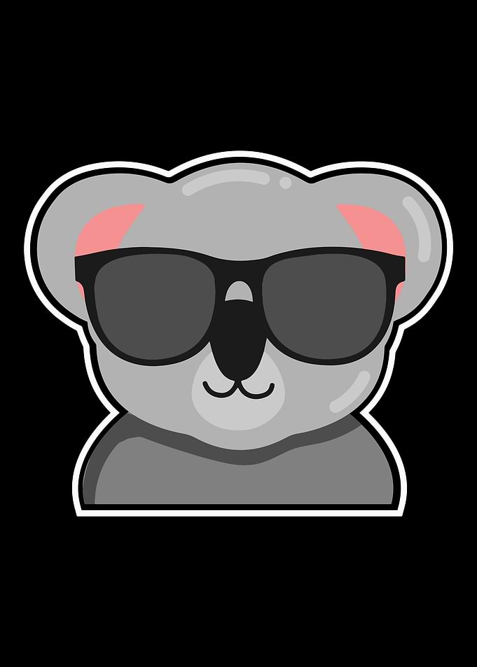 Koala koala bear glasses