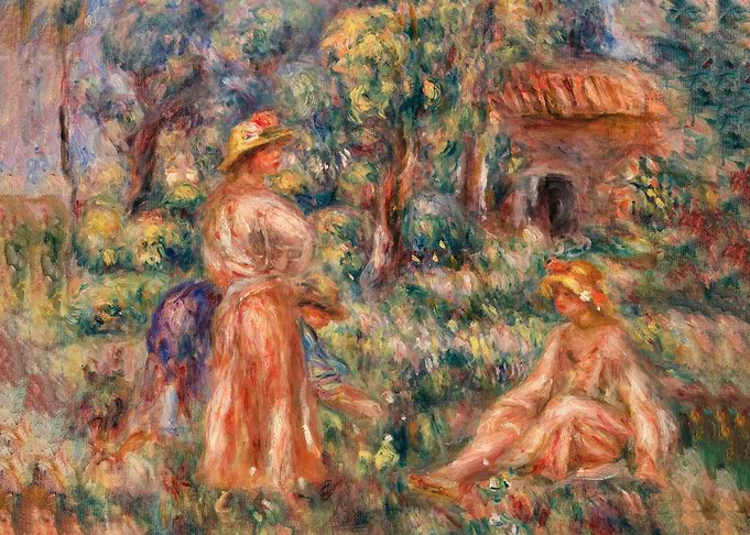 Girls in a Landscape