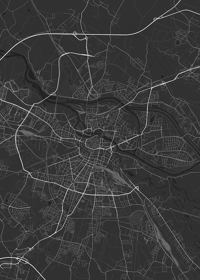 Wroclaw Poland Map