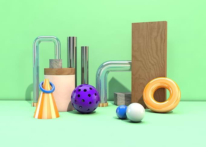 Abstract Materials 3D v2
