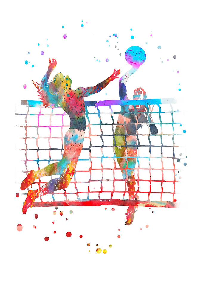 Volleyball girl