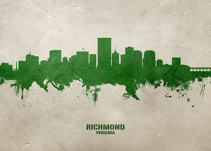 Richmond Skyline Virginia