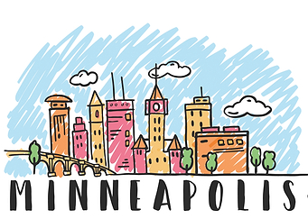 Minneapolis City Poster