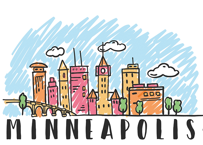 Minneapolis City Poster
