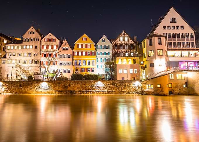 Night life in Tubingen