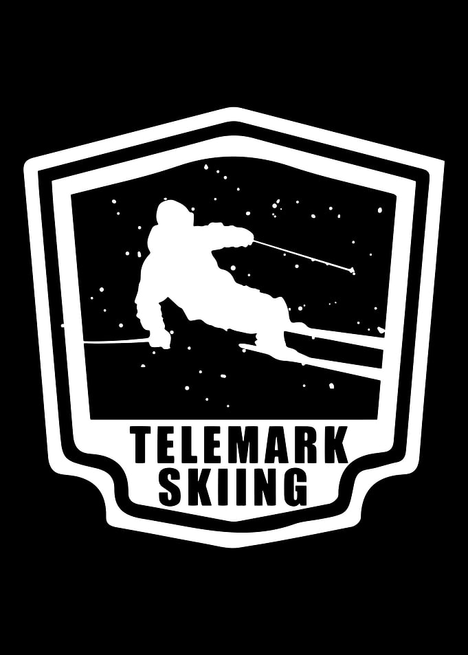 Telemark skiing