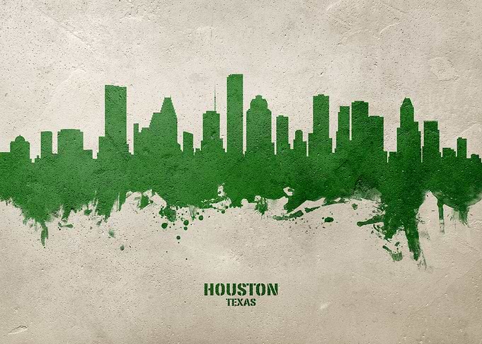 Houston Skyline Texas