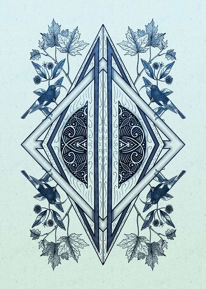 Blue Diamonds 7