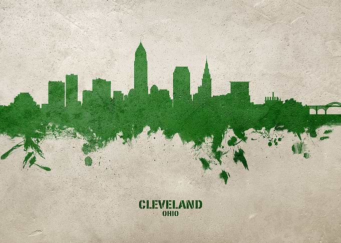 Cleveland Skyline Ohio