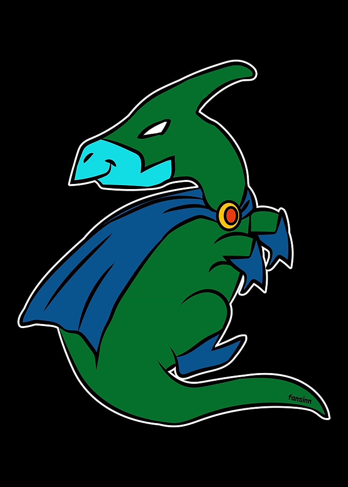 Superhero dinosaur costume