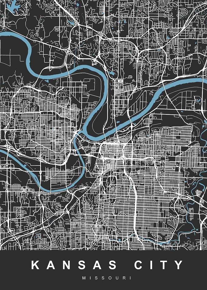 Kansas City Map US