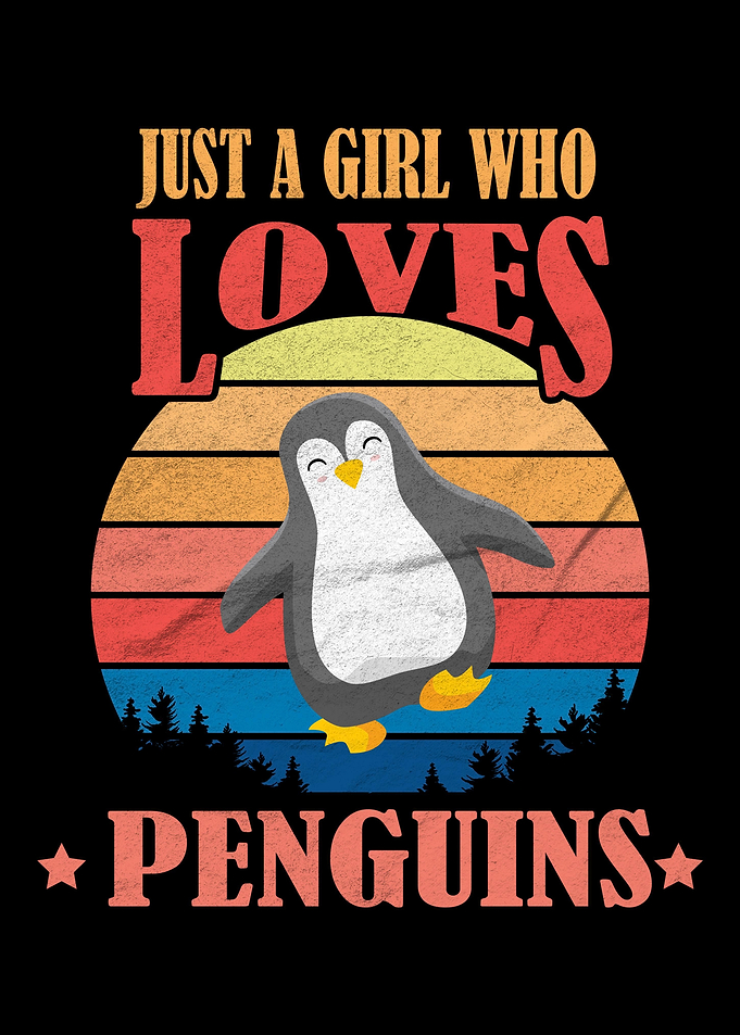 Girl Loves Penguins