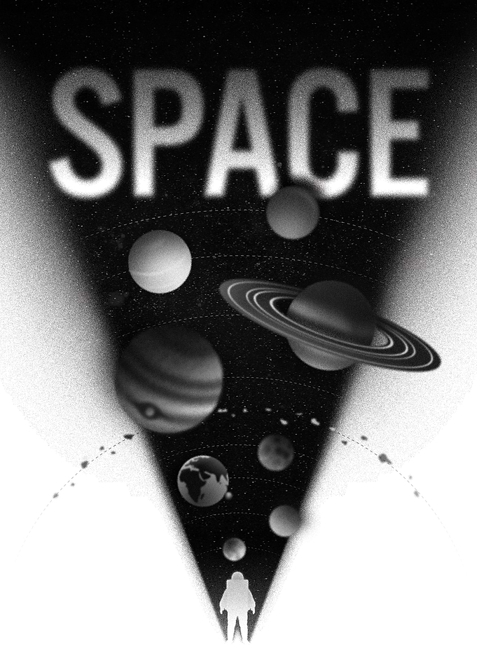 Solar System Astronaut