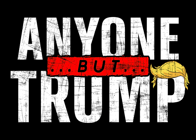 Anyone But Trump Protest