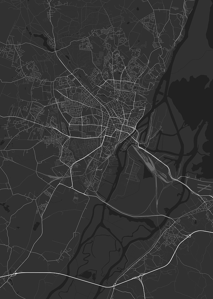 Szczecin Poland Map