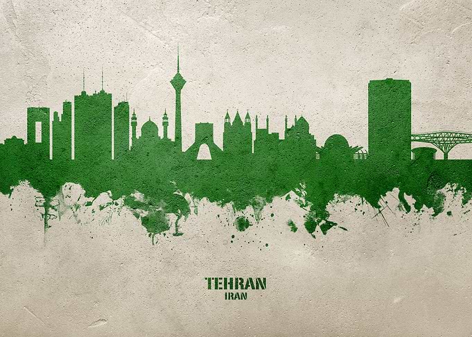 Tehran Skyline Iran