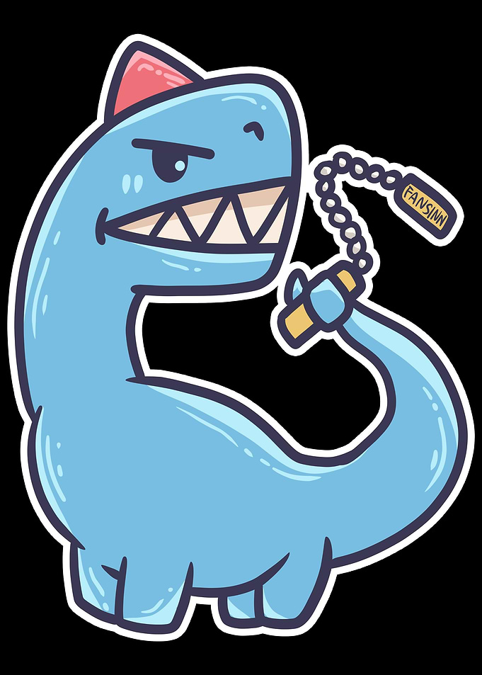 nunchaku dinosaurs