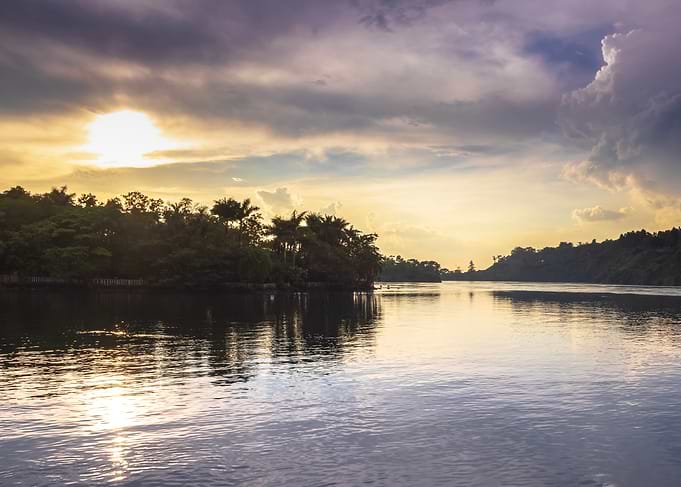 Sunset Of Victoria Nile
