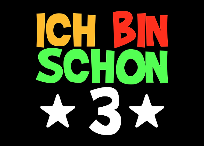 Ich Bin 3 Geburtstag