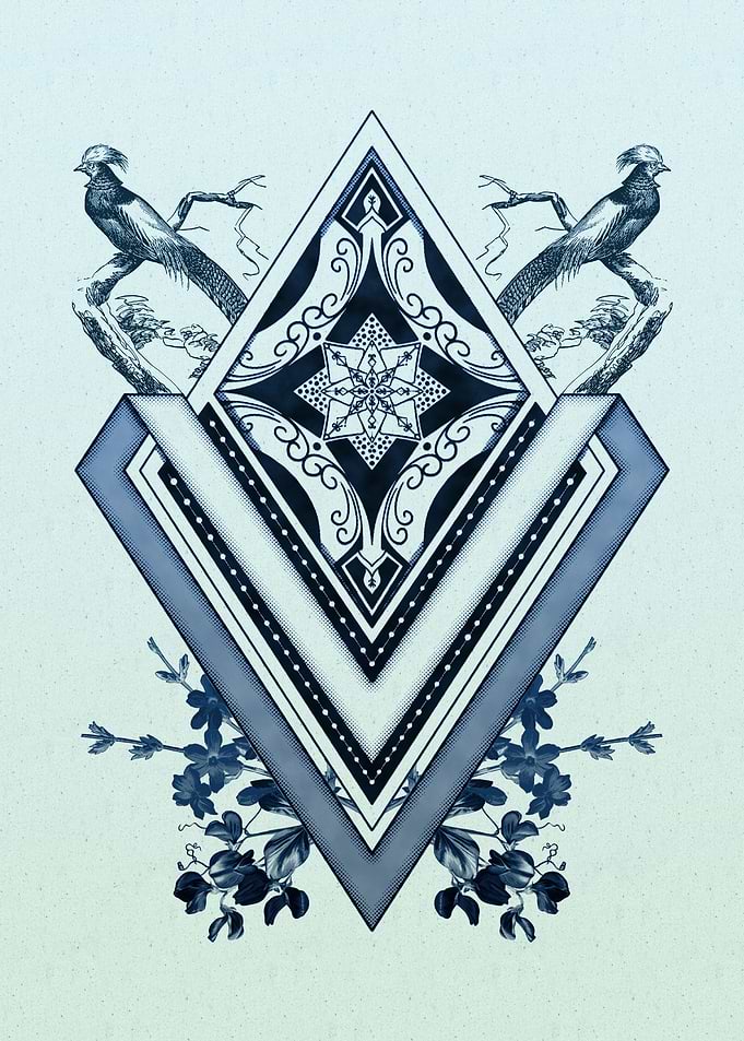 Blue Diamonds 6