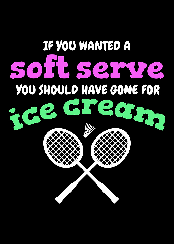 Badminton Player Gift