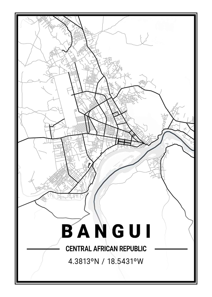 Bangui Light City Map