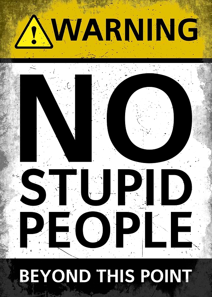 No Stupid People