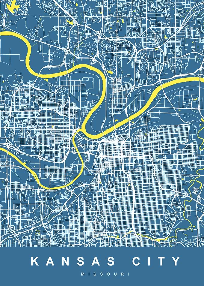 Map Kansas City US