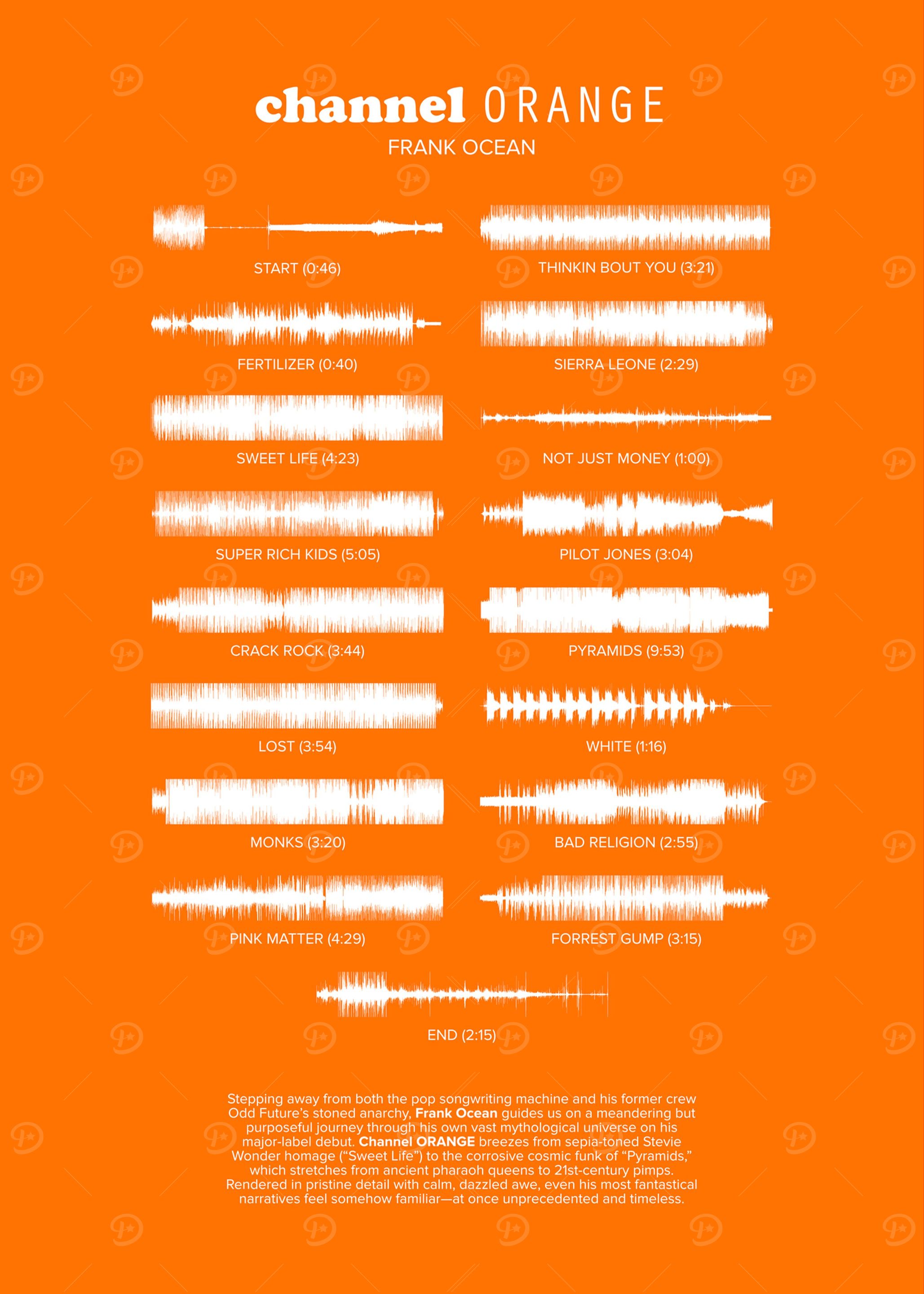 Channel Orange by F Ocean