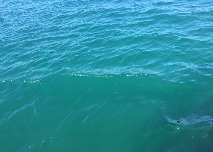 blue ocean water