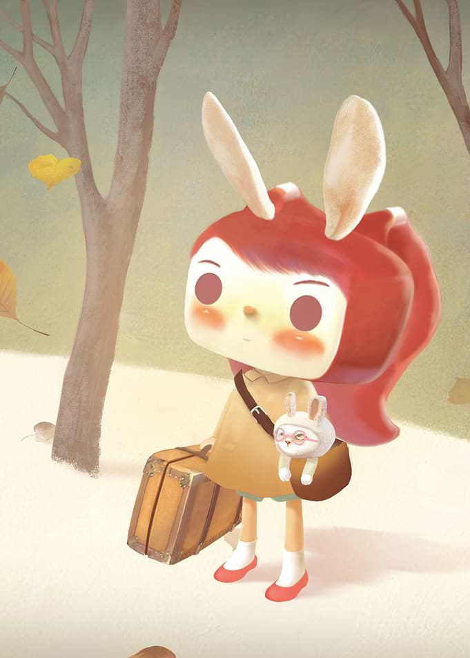 Girl with A Suitcase Lost