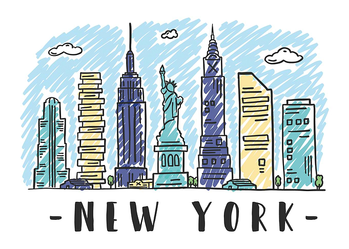New York City USA Poster