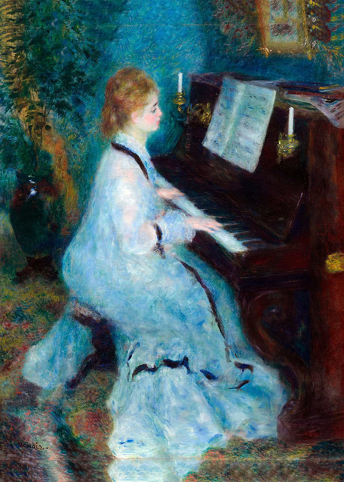 Woman at the Piano