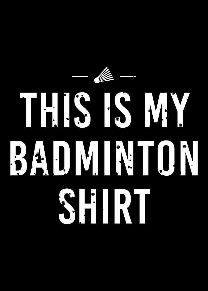 Badminton Player Gift