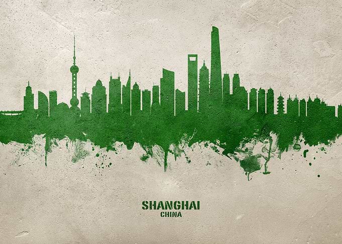Shanghai Skyline China