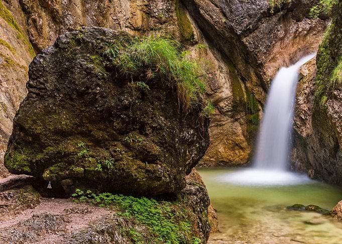 Waterfall at Almbachklamm