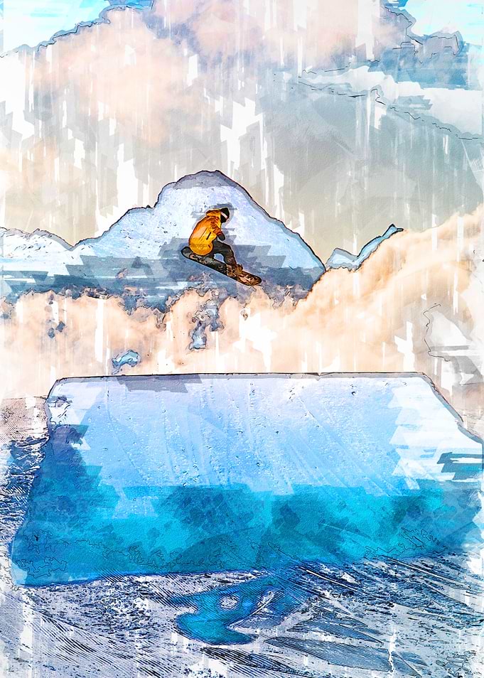 Fly Like A Snowboarder