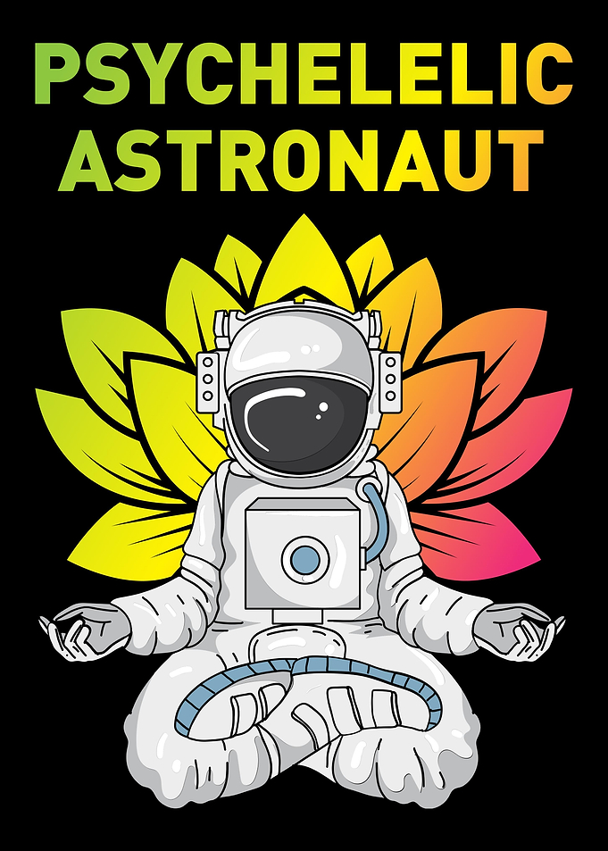 Astronaut Psychodelic medi
