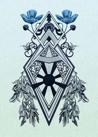 Blue Diamonds 1