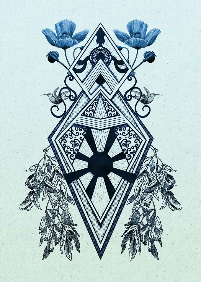 Blue Diamonds 1