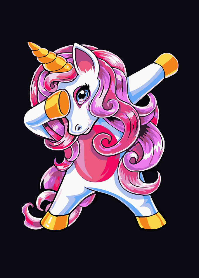 Dancing Unicorn Queen Girl