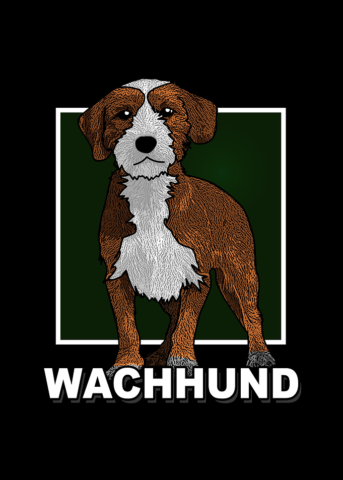 WACHHUND Basset Fauve