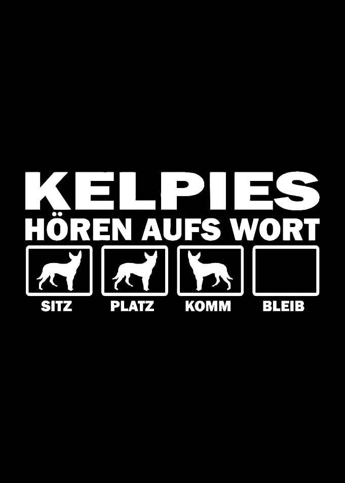 Kelpies hoeren aufs Wort