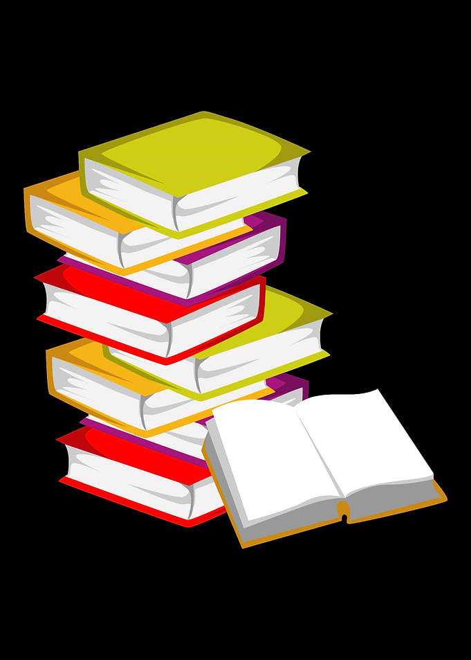 Stack OF Books Bookish Or