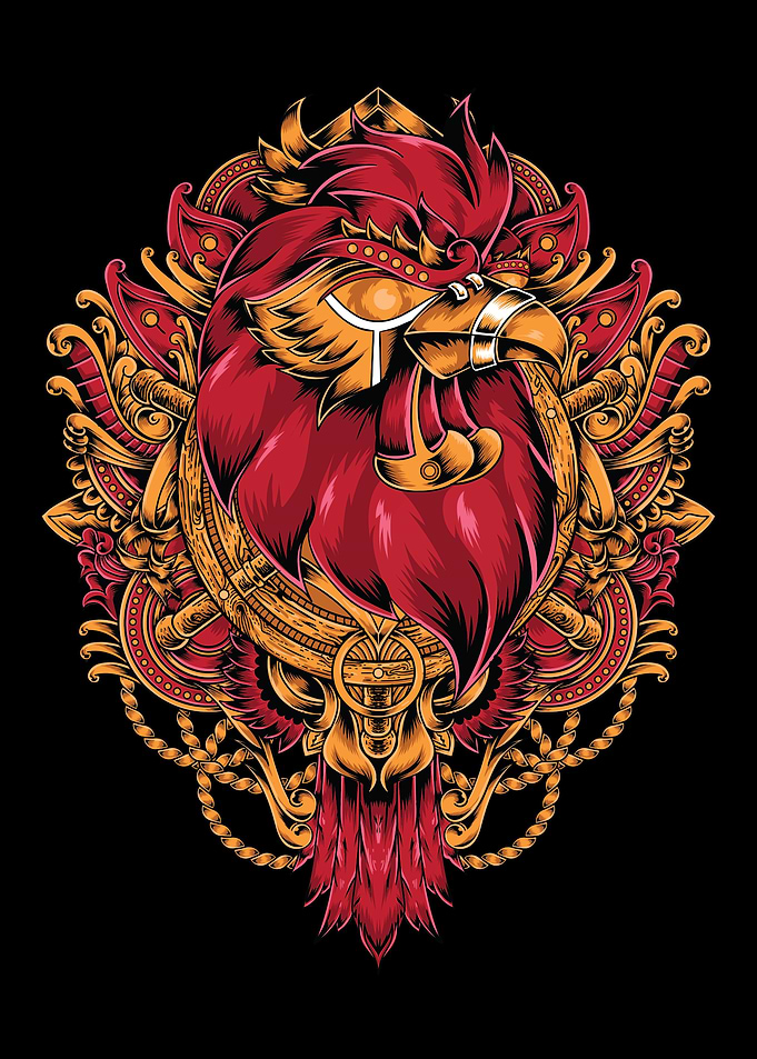 Red chicken strenght