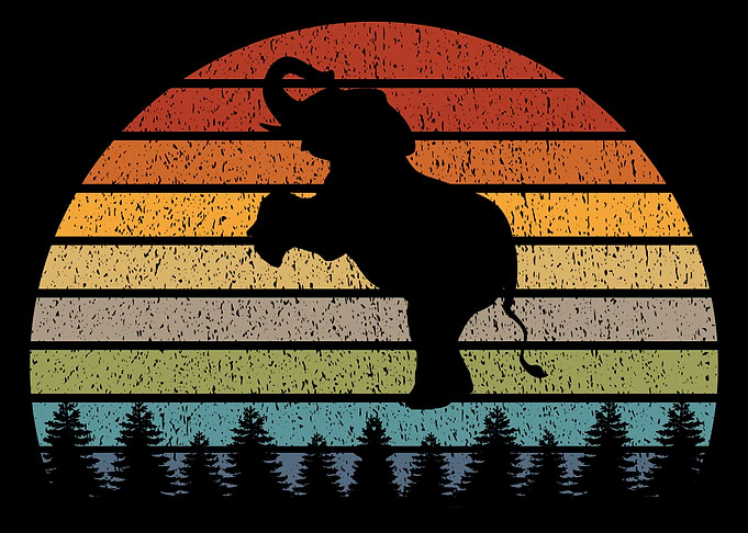 Retro Elephant
