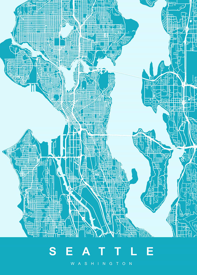 SEATTLE City Map US